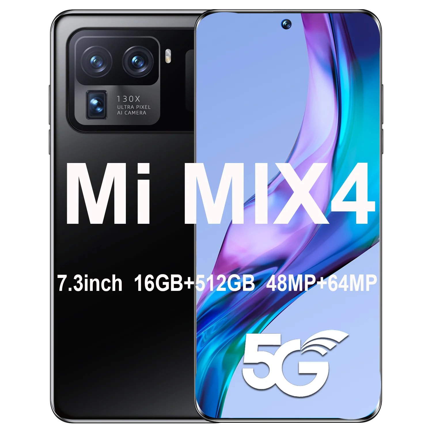 Mi MIX 4 Mobile Phones 7.3 inch HD Display 16GB+512GB Dual Sim Unlocked 5g Celular 64MP Rear Camera Global Version Smartphone
Mi MIX 4 Mobile Phones 7.3 inch HD Display 16GB+512GB Dual Sim Unlocked 5g Celular 64MP Rear Camera Global Version Smartphone