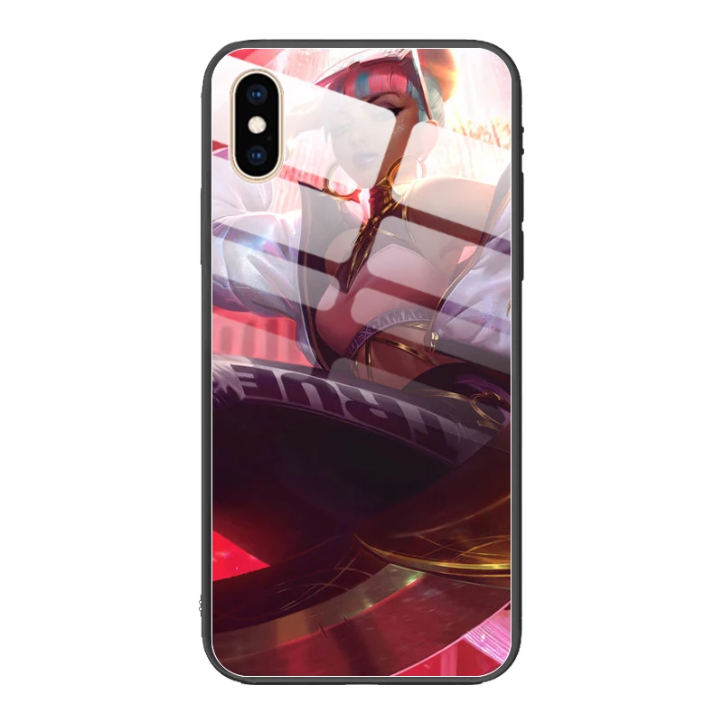 Роскошный чехол для телефона из закаленного стекла LOL Skin True Damage Vivo iQoo Neo Z5 Y7S V11 V17 Pro
