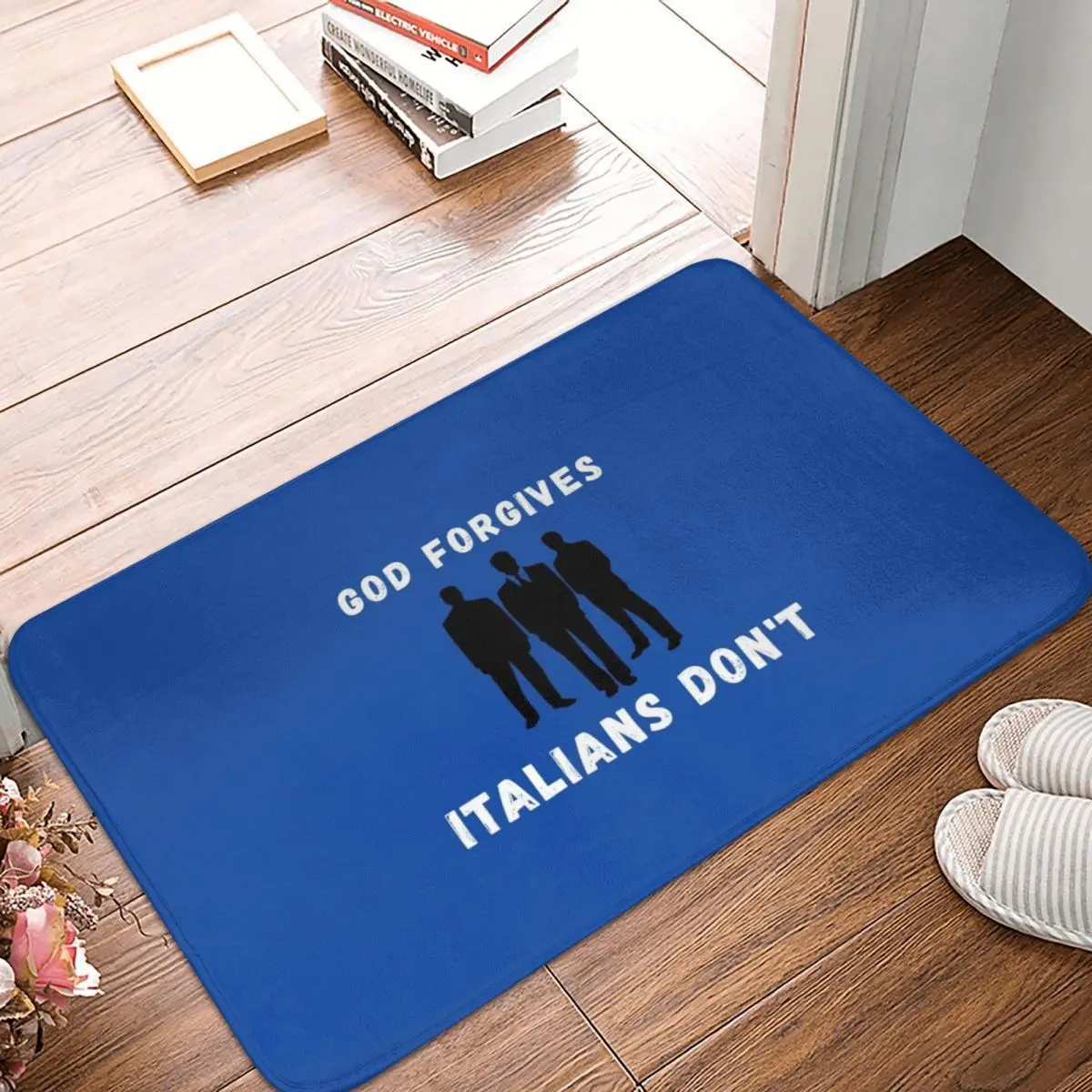 God Forgives Italians Don't Doormat Carpet Mat Rug Polyester PVC Anti-slip Floor Decor Bath Bathroom Kitchen Living Room 40x60
God Forgives Italians Don't Doormat Carpet Mat Rug Polyester PVC Anti-slip Floor Decor Bath Bathroom Kitchen Living Room 40x60