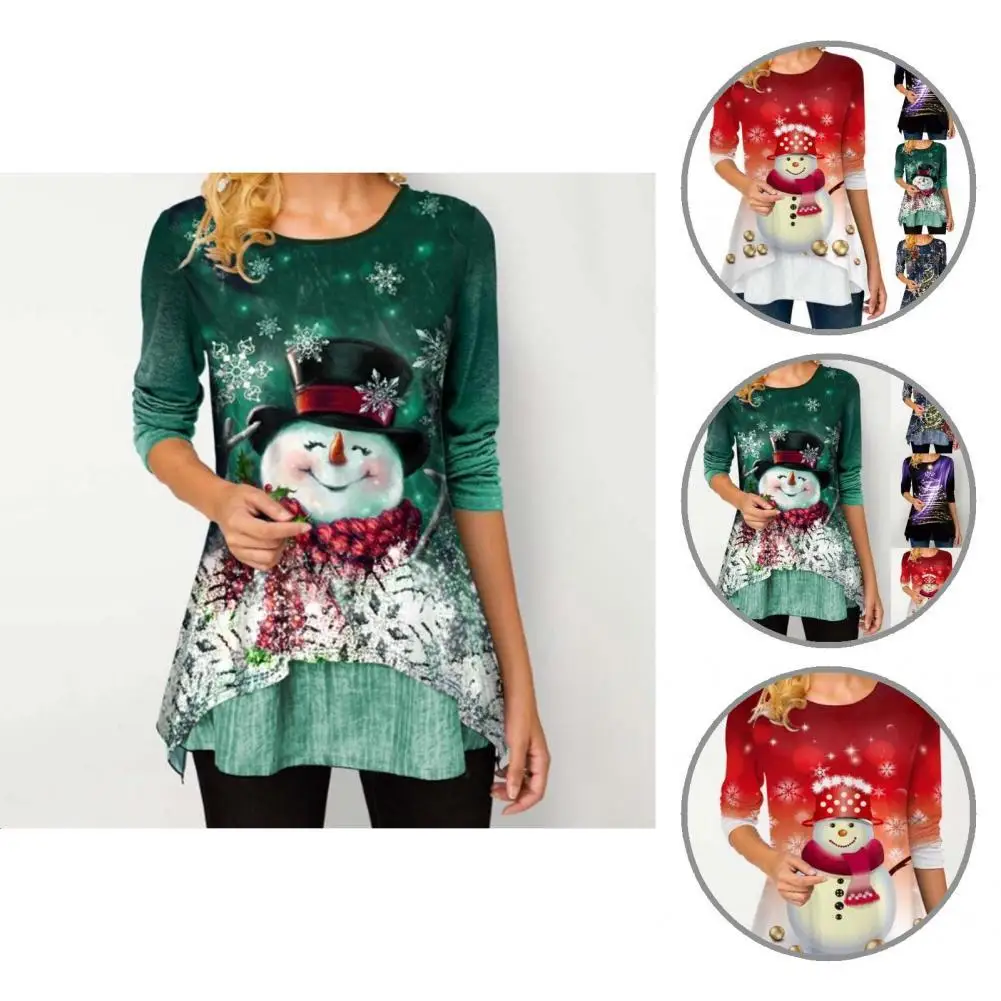 High Quality Unique Style Charming Loose T-Shirt Christmas Pullovers for Party Christmas T-Shirts Women Christmas Tops
High Quality Unique Style Charming Loose T-Shirt Christmas Pullovers for Party Christmas T-Shirts Women Christmas Tops