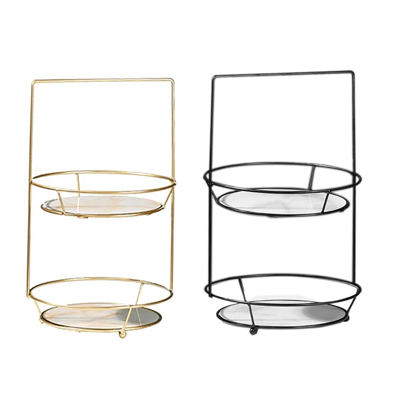 New Makeup Organizer Shelf, 2 Tier Cosmetic Storage Basket Round Wire Vanity Organizer Rack
New Makeup Organizer Shelf, 2 Tier Cosmetic Storage Basket Round Wire Vanity Organizer Rack
