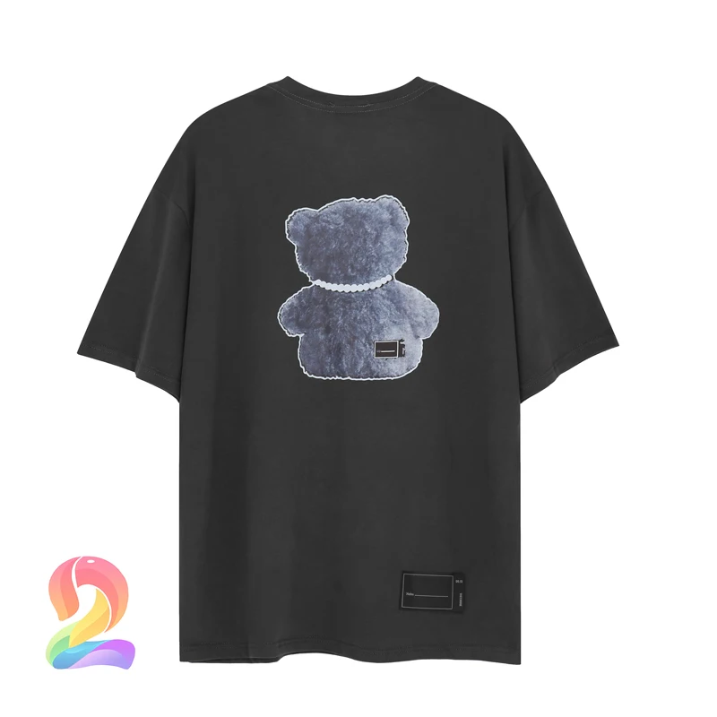 Summer Style Men Women Fashion Casual Front Back Bear Print We11done T Shirt High Quality Welldone Top Tees Haikyuu Shirt
Summer Style Men Women Fashion Casual Front Back Bear Print We11done T Shirt High Quality Welldone Top Tees Haikyuu Shirt