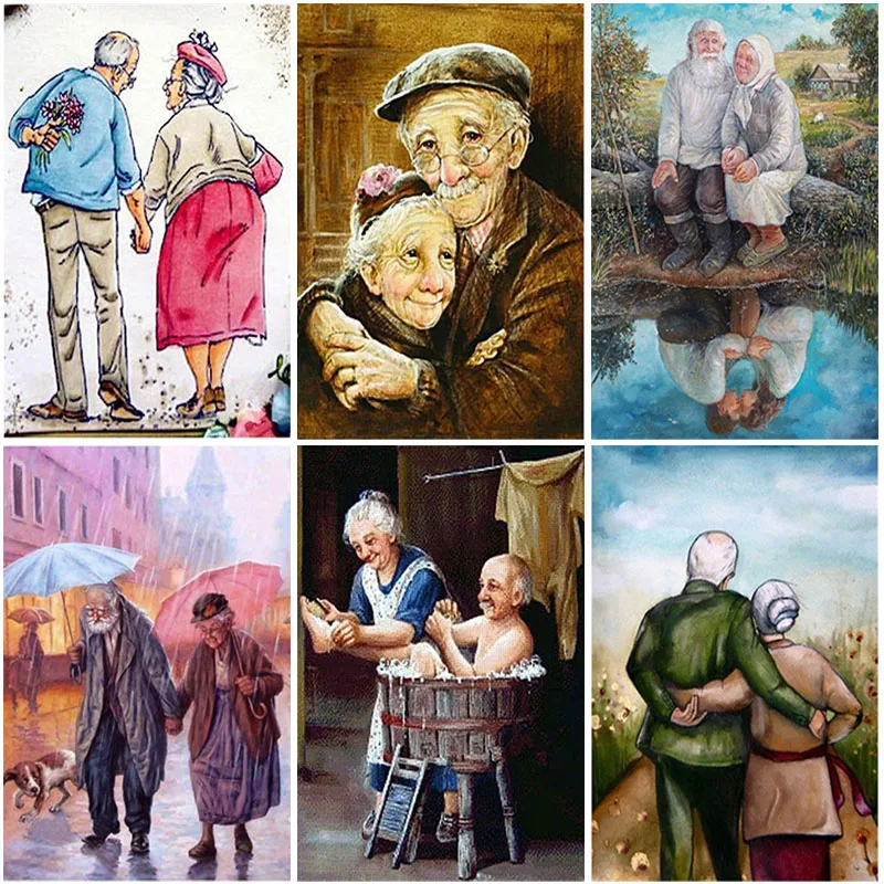 Old Couple DIY 5D Diamond Painting Full Round Resin Rhinestones Mosaic Cartoon Diamond Embroidery Cross Stitch Home Decor Gift
Old Couple DIY 5D Diamond Painting Full Round Resin Rhinestones Mosaic Cartoon Diamond Embroidery Cross Stitch Home Decor Gift