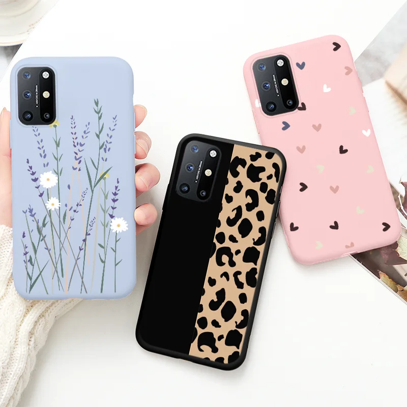 Силиконовый чехол для телефона OnePlus 8T 5G One Plus с пламенем oneplus 8t красивый бабочкой 6