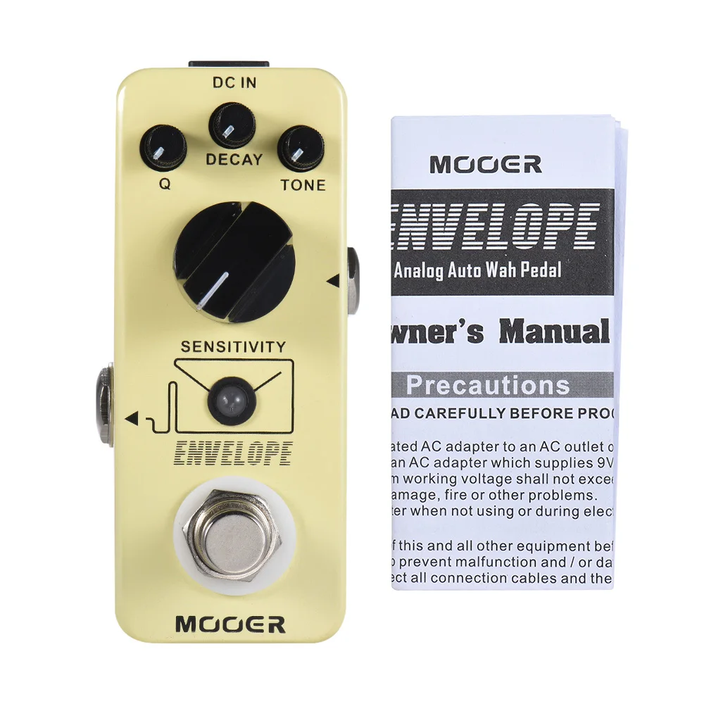 MOOER ENVELOPE Analog Auto Wah Guitar Effect Pedal True Bypass Full Metal Shell Guitar Effects guitar accessories & parts
MOOER ENVELOPE Analog Auto Wah Guitar Effect Pedal True Bypass Full Metal Shell Guitar Effects guitar accessories & parts