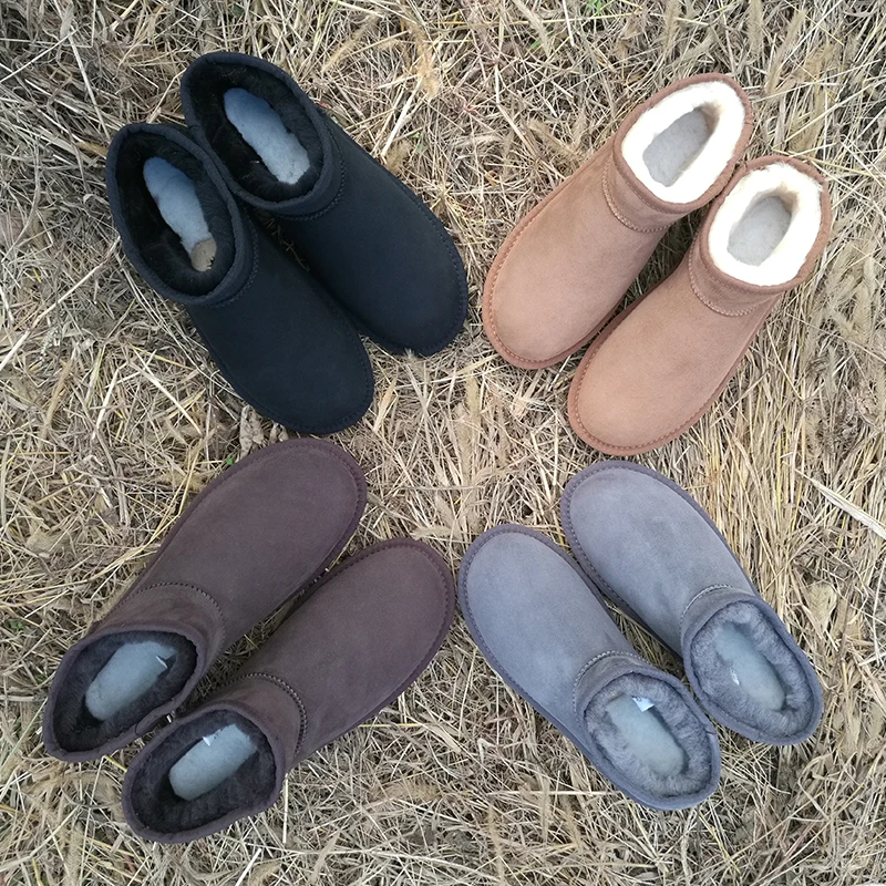 Ботинки женские зимние с овечьим мехом, роскошные дизайнерские полусапожки, сохраняют тепло, предотвращают скольжение, для дома и улицы
Ботинки женские зимние с овечьим мехом, роскошные дизайнерские полусапожки, сохраняют тепло, предотвращают скольжение, для дома и улицы