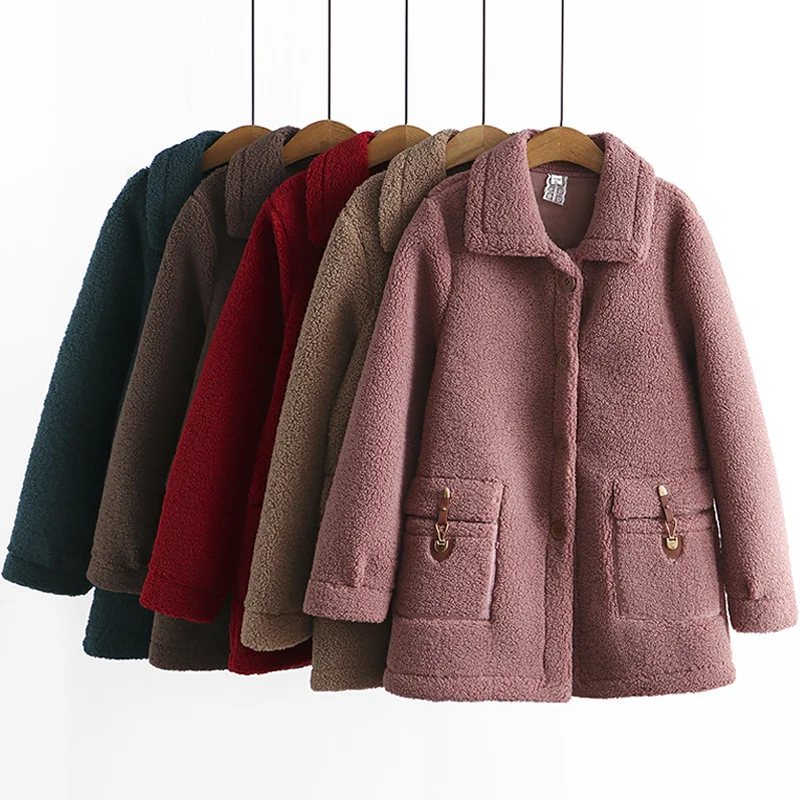 2022 Winter Coat Women Thicken Warm Teddy Fur Jacket Casual Fashion Lamb Faux Fur Overcoat Fluffy Cozy Loose Outerwear Female
2022 Winter Coat Women Thicken Warm Teddy Fur Jacket Casual Fashion Lamb Faux Fur Overcoat Fluffy Cozy Loose Outerwear Female