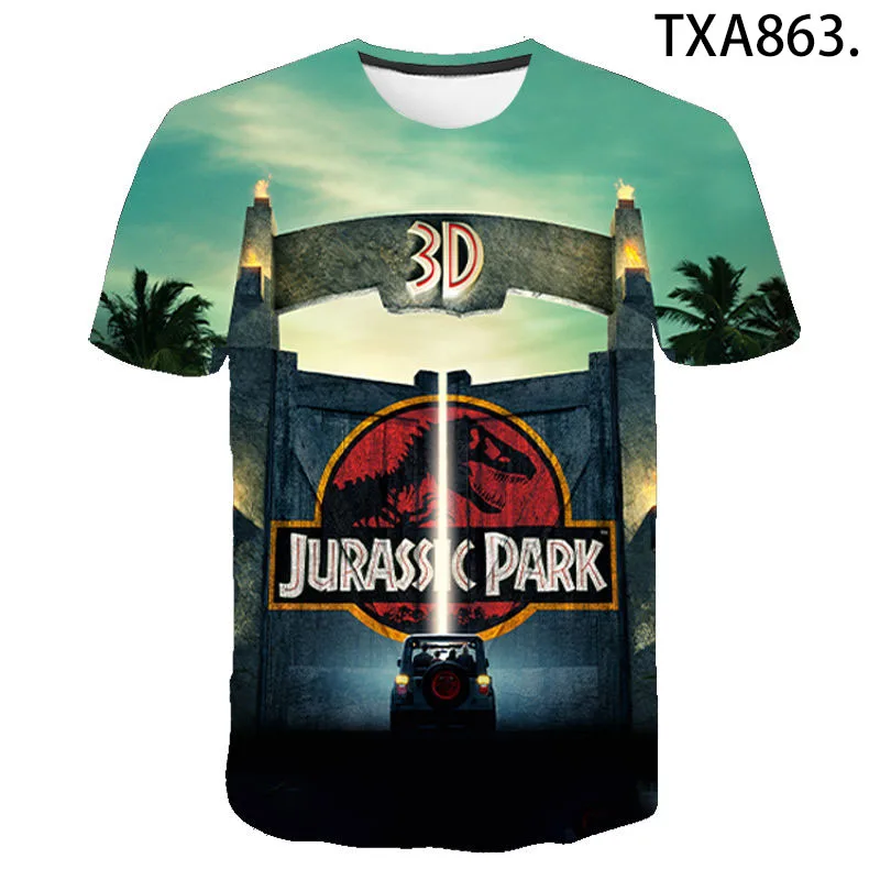 2021 New Boy Girl Kids Jurassic Park Fashion Men Women Children 3D Printed T Shirt Summer Short Sleeve Casual Cool Tops Tee
2021 New Boy Girl Kids Jurassic Park Fashion Men Women Children 3D Printed T Shirt Summer Short Sleeve Casual Cool Tops Tee