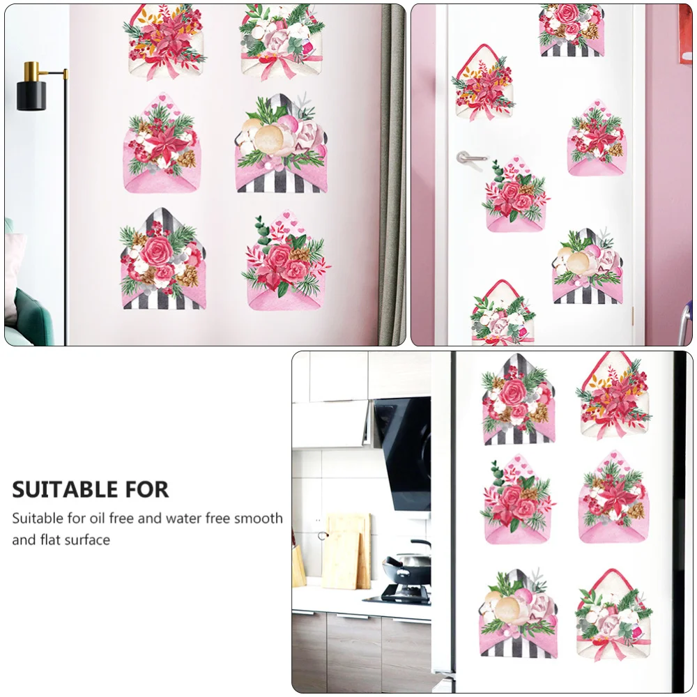 2 Sheets Exquisite Flower Envelope Wall Sticker Wall Art Living Room Decor
2 Sheets Exquisite Flower Envelope Wall Sticker Wall Art Living Room Decor