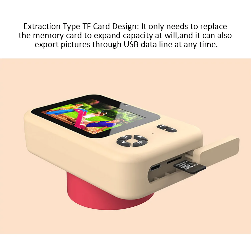 Girls Boys Anti Fall Portable MP3 Player Dual Digital Video Kids Camera ABS Birthday Gift Timed Shooting HD 1080P Home Travel 
Girls Boys Anti Fall Portable MP3 Player Dual Digital Video Kids Camera ABS Birthday Gift Timed Shooting HD 1080P Home Travel