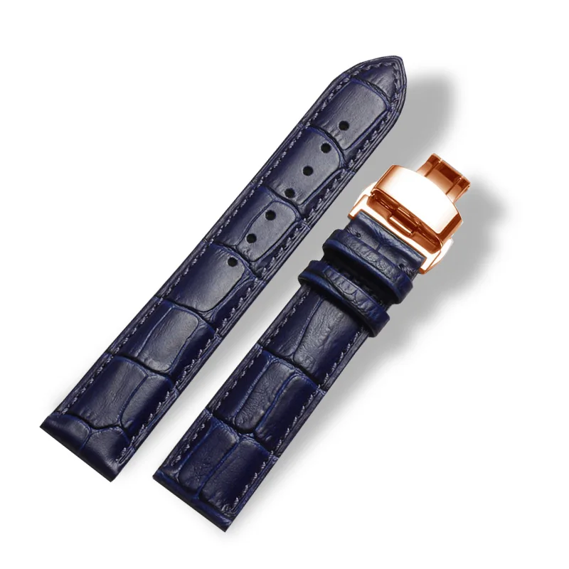 12-24mm Genuine Leather Watchbands Universal Watch Butterfly buckle Band Steel Buckle Strap Wrist Belt Bracelet for Rossini
12-24mm Genuine Leather Watchbands Universal Watch Butterfly buckle Band Steel Buckle Strap Wrist Belt Bracelet for Rossini