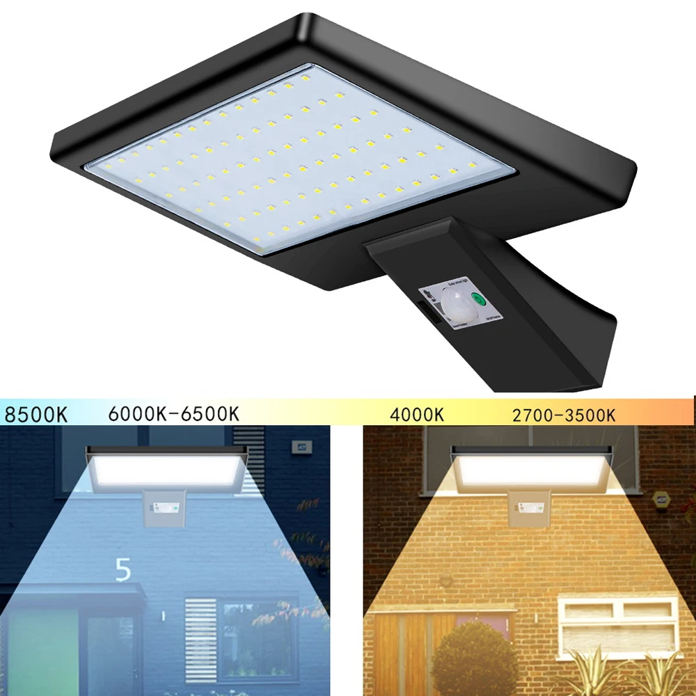 20W Solar Floodlight 2000mAh Wall Mounted Garden Security Lamp Auto On Off PIR Exterior Wall Flood Light for Yard Patio Garage
20W Solar Floodlight 2000mAh Wall Mounted Garden Security Lamp Auto On Off PIR Exterior Wall Flood Light for Yard Patio Garage