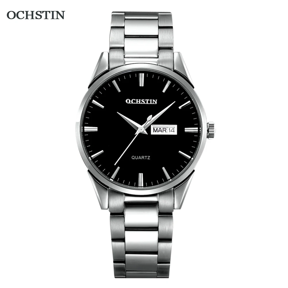 OCHSTIN Brand Men Watches Business Quartz Watch Men's Stainless Steel Band 30M Waterproof Sport Wristwatches Relogio Masculino 
OCHSTIN Brand Men Watches Business Quartz Watch Men's Stainless Steel Band 30M Waterproof Sport Wristwatches Relogio Masculino