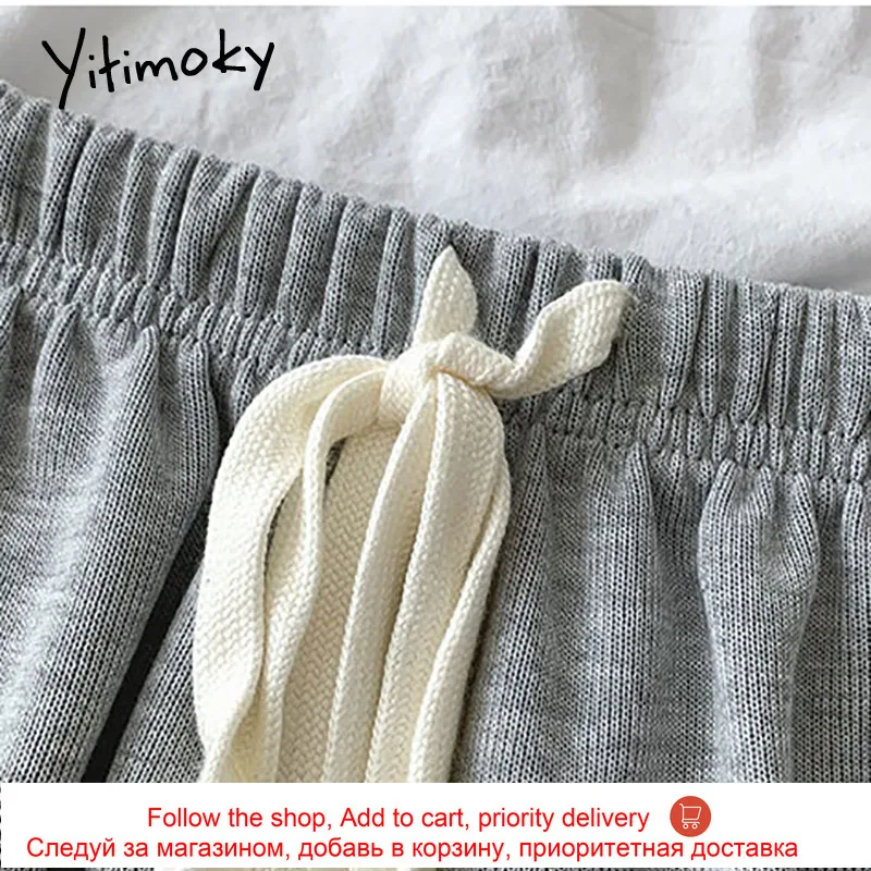 Yitimoky Vintage Side Split Elastic High Waist Skirt Womens Solid A-Line Lace-Up Midi Skirt 2021 Spring Korean Fashion Skirts
Yitimoky Vintage Side Split Elastic High Waist Skirt Womens Solid A-Line Lace-Up Midi Skirt 2021 Spring Korean Fashion Skirts