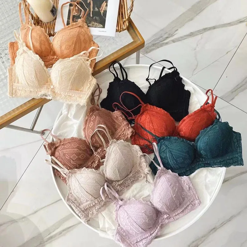 Женское утолщенное нижнее белье без стальных колец, кружевной красивый регулируемый Топ с застежкой сзади, комплект с бюстгальтером, удобн...
Женское утолщенное нижнее белье без стальных колец, кружевной красивый регулируемый Топ с застежкой сзади, комплект с бюстгальтером, удобн...