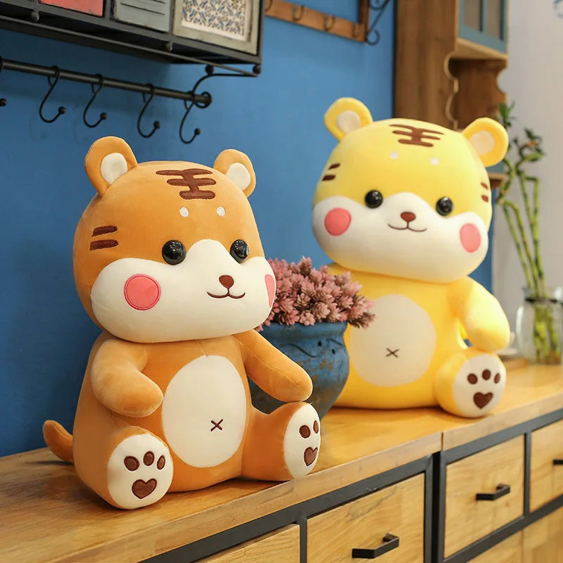 The New Cute Plush Doll Tiger Pillow Decoration Kids Lovely Ragdoll Stuffed Toy Girls Birthday Gifts Children Sleeping Creative
The New Cute Plush Doll Tiger Pillow Decoration Kids Lovely Ragdoll Stuffed Toy Girls Birthday Gifts Children Sleeping Creative