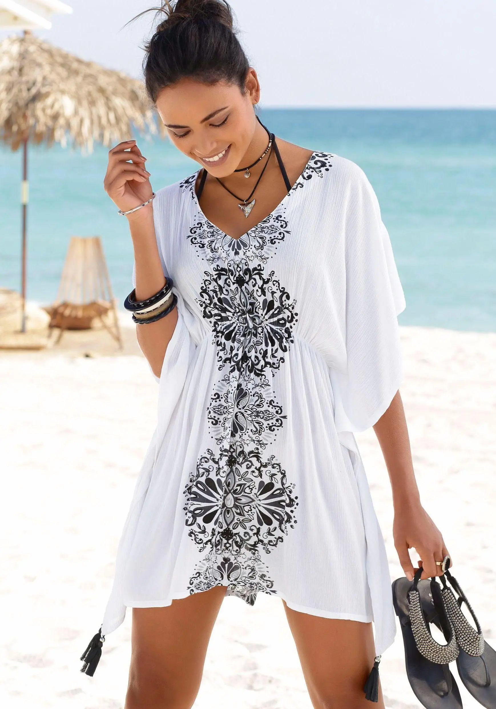 New V-neck Sexy Swimwear Women's 2021 Elastic Waist Sleeve Top Printed Blouse Beach Big Swing Skirt Bikini Swimsuit
New V-neck Sexy Swimwear Women's 2021 Elastic Waist Sleeve Top Printed Blouse Beach Big Swing Skirt Bikini Swimsuit
