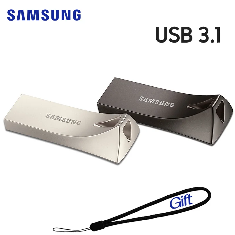 SAMSUNG BAR Plus USB флеш накопитель 32 ГБ 64 128 256 3 1|USB флэш-накопители| |