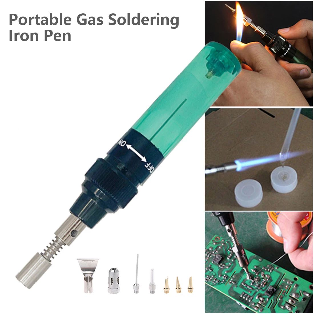 NEW Gas Welding Soldering Irons 1300 Celsius Butane Welding Pen Burner Blow Torch Gas Soldering Iron Cordless Butane Tip Tool
NEW Gas Welding Soldering Irons 1300 Celsius Butane Welding Pen Burner Blow Torch Gas Soldering Iron Cordless Butane Tip Tool