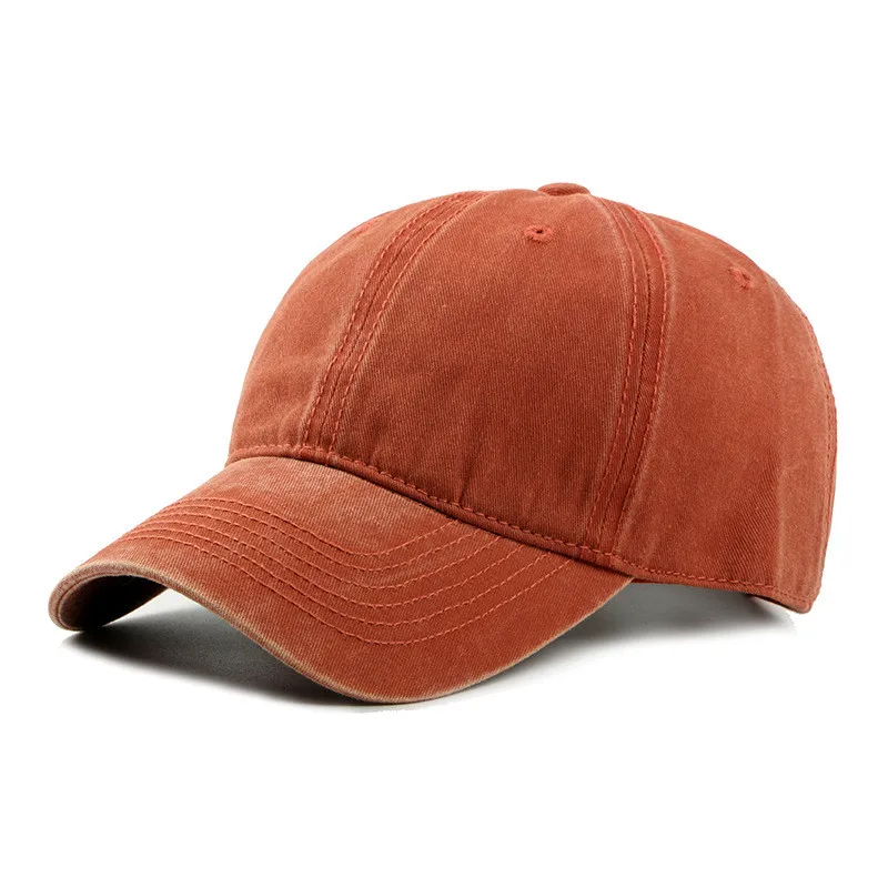 Solid Color Washed cotton Baseball Cap Adjustable Snapback cap for men and women 134
Solid Color Washed cotton Baseball Cap Adjustable Snapback cap for men and women 134