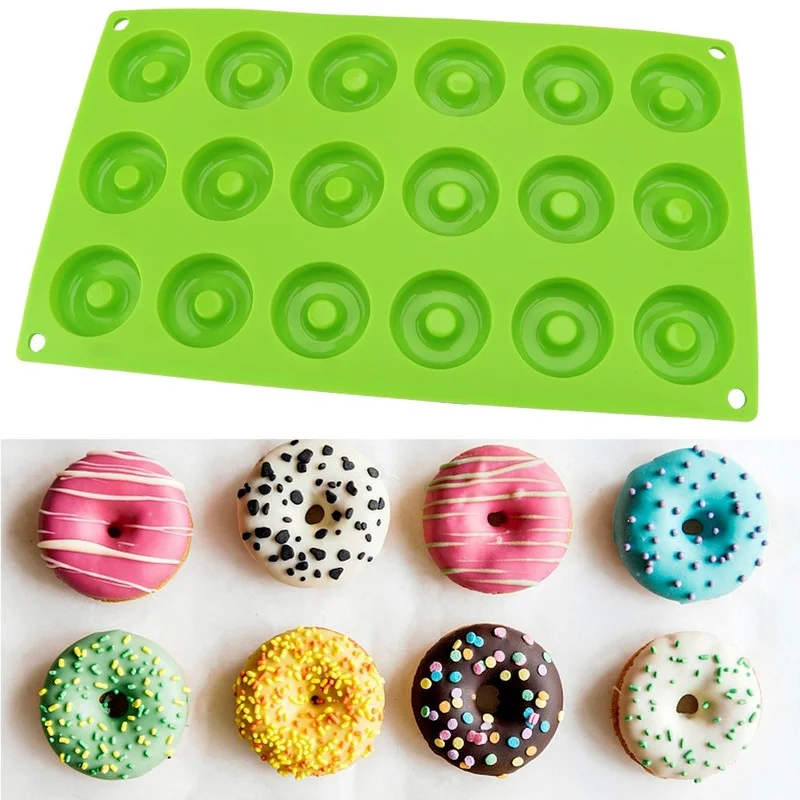 6/8/18-Cavity Silicone Chocolate Mini Donut Biscuit Cake Muffin Mould Folded Dessert Baking Pan Non-stick Dessert Decorating
6/8/18-Cavity Silicone Chocolate Mini Donut Biscuit Cake Muffin Mould Folded Dessert Baking Pan Non-stick Dessert Decorating