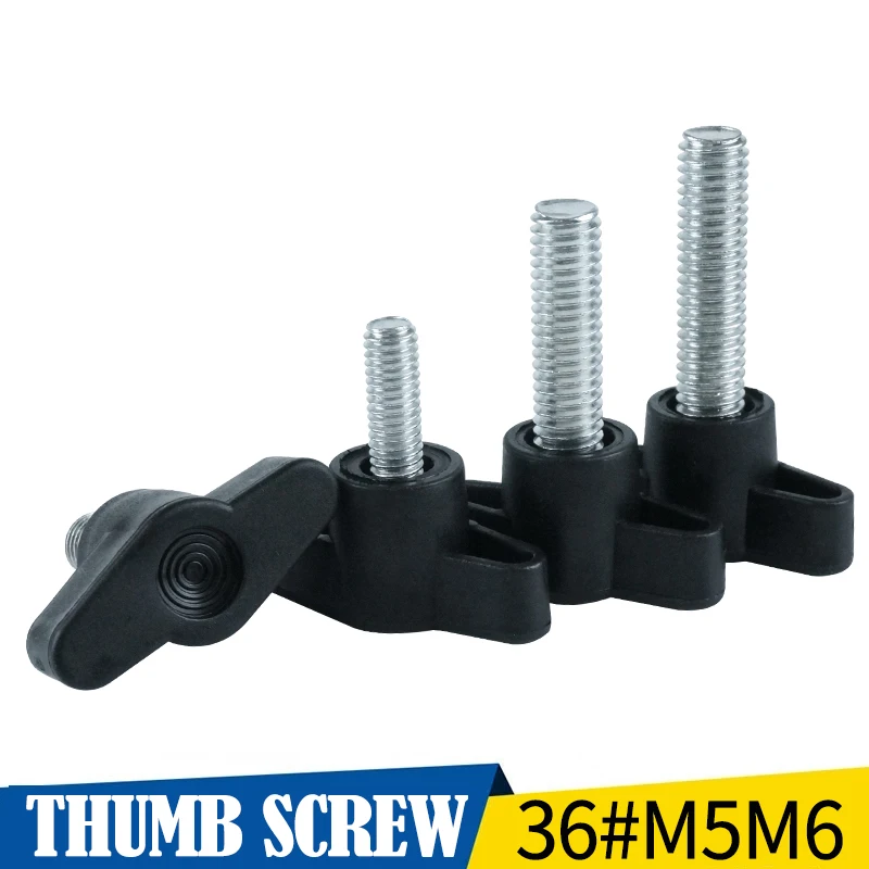 senyu 3/5PCS M6 M8 T type Nylon Plastic Head Handle Thumb Screw Bakelite Bolt Head diameter 36mm
senyu 3/5PCS M6 M8 T type Nylon Plastic Head Handle Thumb Screw Bakelite Bolt Head diameter 36mm