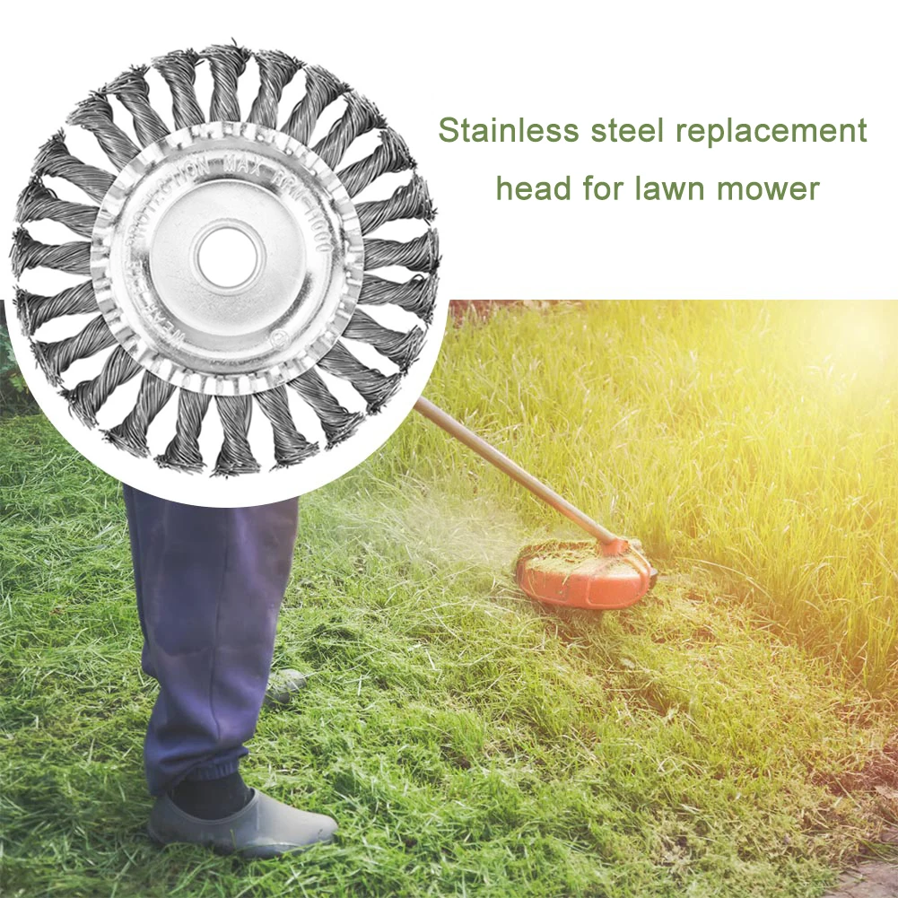 Steel Wire Weeding Head Grass Brush Cutter Trimmer Head for Lawn Mower Grass Removal Weeding Plate Gearbox Fixing Kit
Steel Wire Weeding Head Grass Brush Cutter Trimmer Head for Lawn Mower Grass Removal Weeding Plate Gearbox Fixing Kit