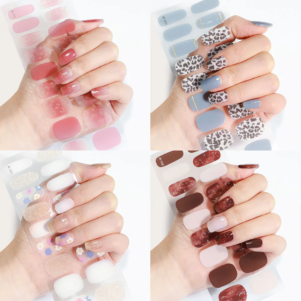 24pcs/sheet Nail Stickers Self-Adhesiv Nail Wraps Full Cover Nail Polish Sticker Natural DIY Fast Drying Nail Art Decoration
24pcs/sheet Nail Stickers Self-Adhesiv Nail Wraps Full Cover Nail Polish Sticker Natural DIY Fast Drying Nail Art Decoration