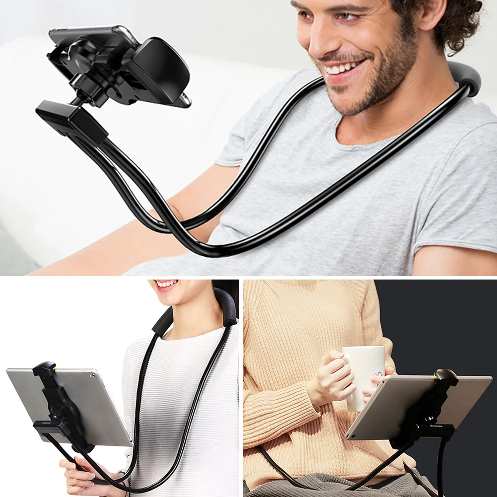 Universal 360 Degree Rotation Telescopic Phone Holder Multi-Function Lazy Plastic Phone Holder Hanging On Neck Portable Stand
Universal 360 Degree Rotation Telescopic Phone Holder Multi-Function Lazy Plastic Phone Holder Hanging On Neck Portable Stand