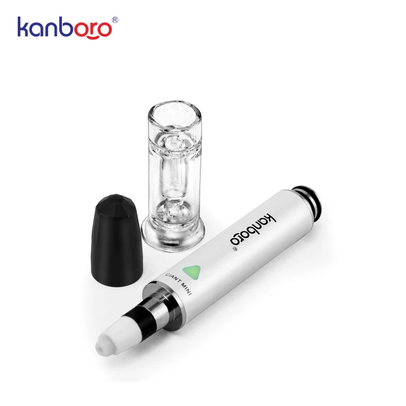 

Original Kanboro Giant Mini Wax Dabber Vape Pen Kit Ceramic Heating Coil Glass Water Filter Concentrate Oil Dab Rig Vaporizer