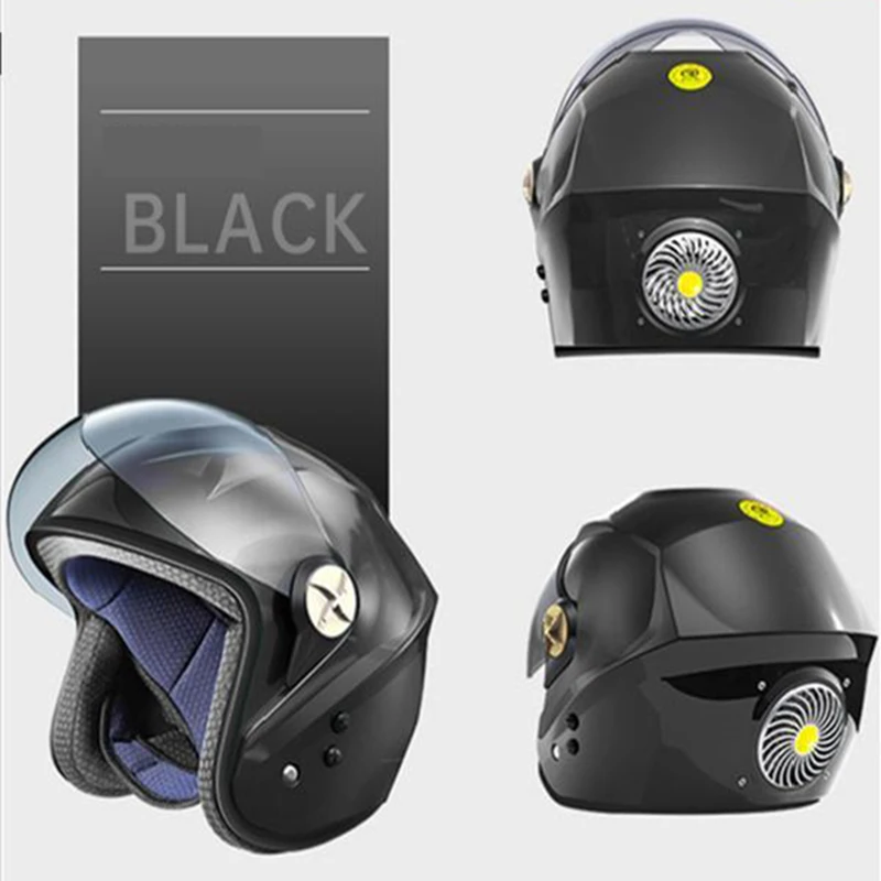 Smart Bluetooth Locomotive Half Helmet Four Seasons Electric Vehicle Motorcycle Helmet Summer Fan Helmet Solar
Smart Bluetooth Locomotive Half Helmet Four Seasons Electric Vehicle Motorcycle Helmet Summer Fan Helmet Solar