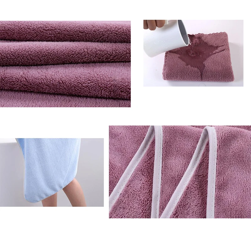 Coral fleece large bath towel90*180 adult absorbent soft and not easy to shed hair household bathing wrapped chest cover blanket
Coral fleece large bath towel90*180 adult absorbent soft and not easy to shed hair household bathing wrapped chest cover blanket