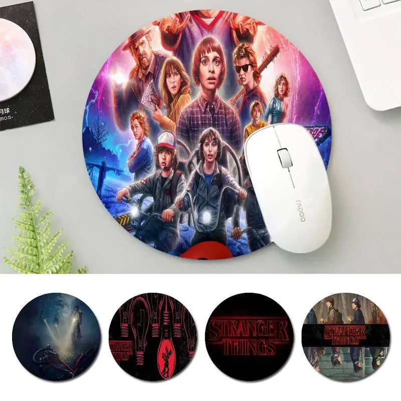 High Quality Stranger Things Mouse Pad Round Pads Family Laptop Gamer Rubber Mouse Mat MousePad Desk Gaming Mousepad Cup Mat
High Quality Stranger Things Mouse Pad Round Pads Family Laptop Gamer Rubber Mouse Mat MousePad Desk Gaming Mousepad Cup Mat