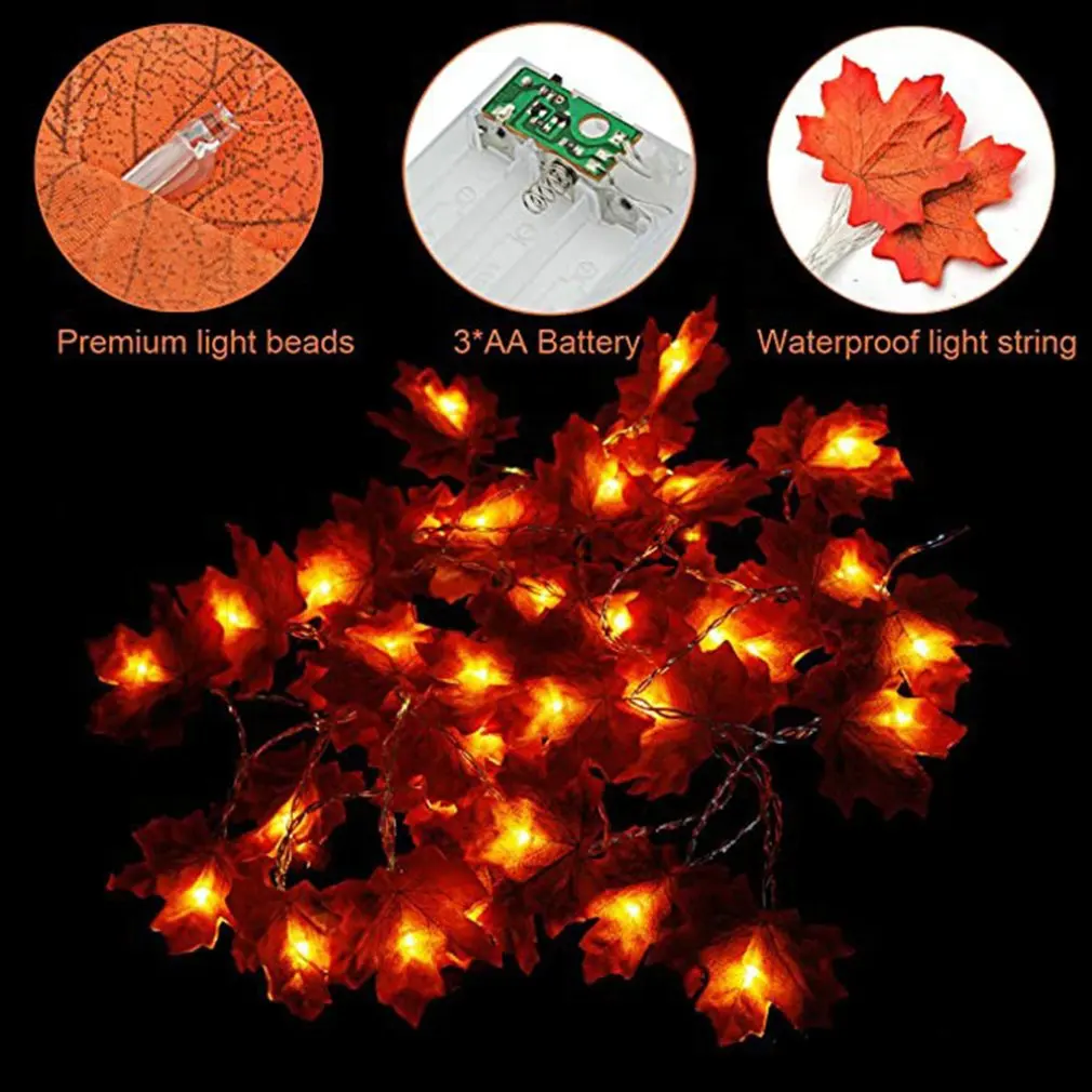 Indoor And Outdoor Led Maple Leaf String Lights Restaurant Bedroom Decoration Wedding Arrangement Led Maple Light String
Indoor And Outdoor Led Maple Leaf String Lights Restaurant Bedroom Decoration Wedding Arrangement Led Maple Light String