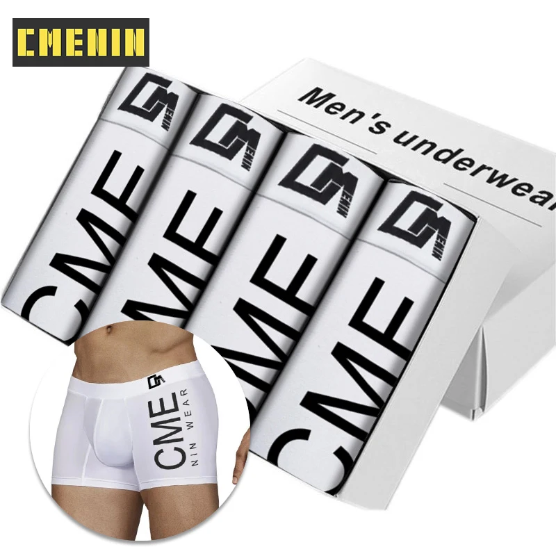 4 шт., мужские хлопковые трусы-боксеры
4 шт., мужские хлопковые трусы-боксеры