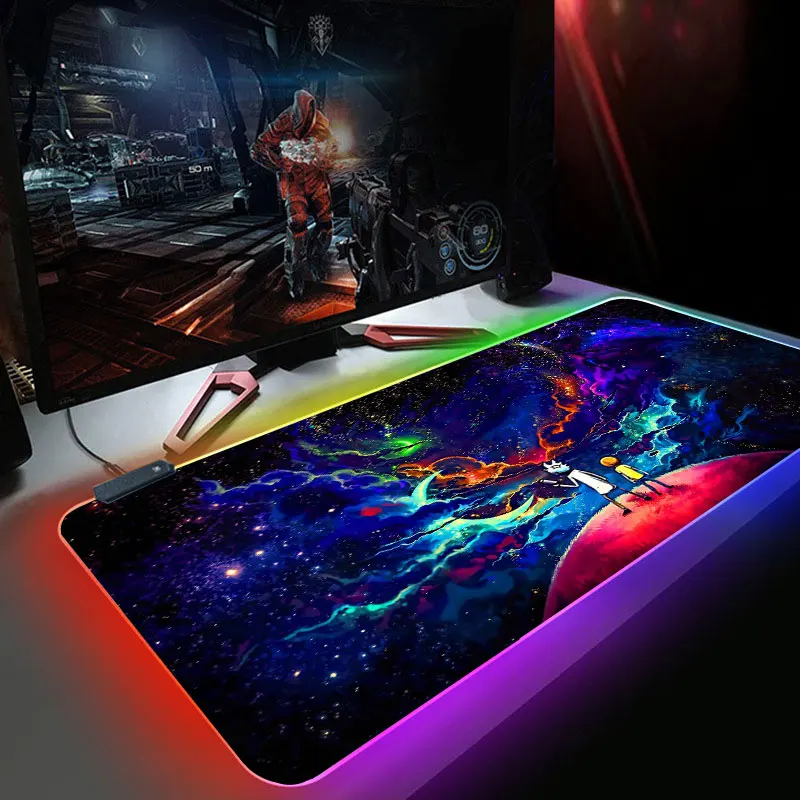 Коврик для мыши RGB morty, игровые аксессуары, большой компьютерный коврик для мыши 900x400 мм, игровой резиновый ковер с подсветкой, коврик для кла...
Коврик для мыши RGB morty, игровые аксессуары, большой компьютерный коврик для мыши 900x400 мм, игровой резиновый ковер с подсветкой, коврик для кла...