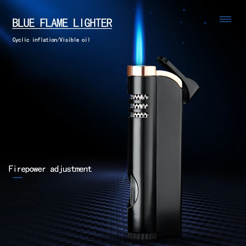 Refill Windproof Blue JET Flame Metal Cigarette Cigar Camping Gas Butane Torch Lighter
Refill Windproof Blue JET Flame Metal Cigarette Cigar Camping Gas Butane Torch Lighter