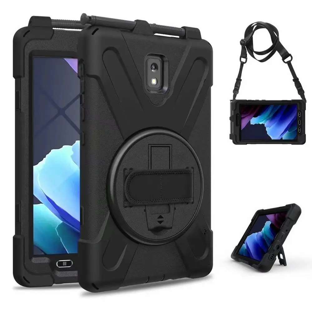 kids safe 360 Degree Case for Samsung Tab Active3 8" 2020 T570 T575 8.0inch tablet Silicone Hard Cover + Neck Strap & Hand Strap
kids safe 360 Degree Case for Samsung Tab Active3 8" 2020 T570 T575 8.0inch tablet Silicone Hard Cover + Neck Strap & Hand Strap