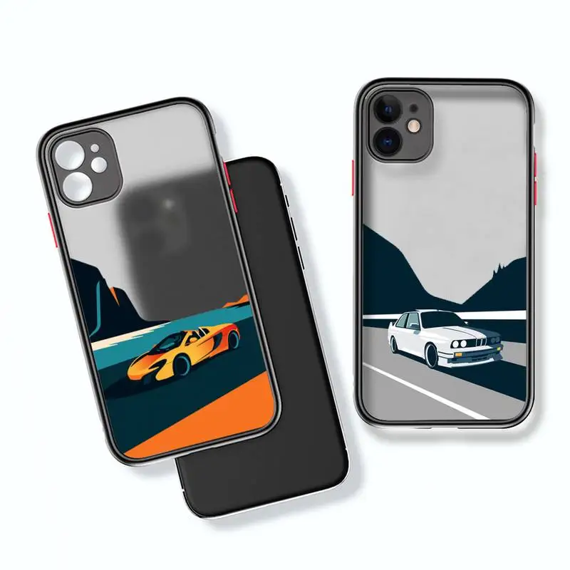 Sports car landscape Phone Case Colorful Bumper Shockproof Trasparent For iPhone 12 11 Pro Max XR X XS 7 8 Plus Cover
Sports car landscape Phone Case Colorful Bumper Shockproof Trasparent For iPhone 12 11 Pro Max XR X XS 7 8 Plus Cover
