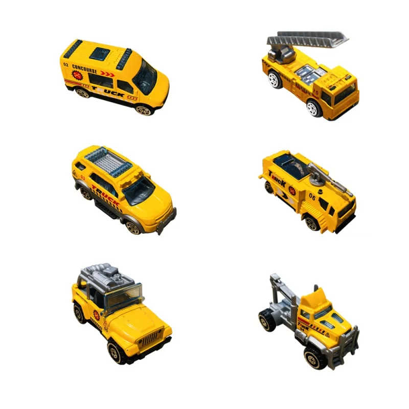 YD-6pcs Toy Small Size Truck Toy And Race Car Kit Set Play Construction Vehicle Playset Educational
YD-6pcs Toy Small Size Truck Toy And Race Car Kit Set Play Construction Vehicle Playset Educational