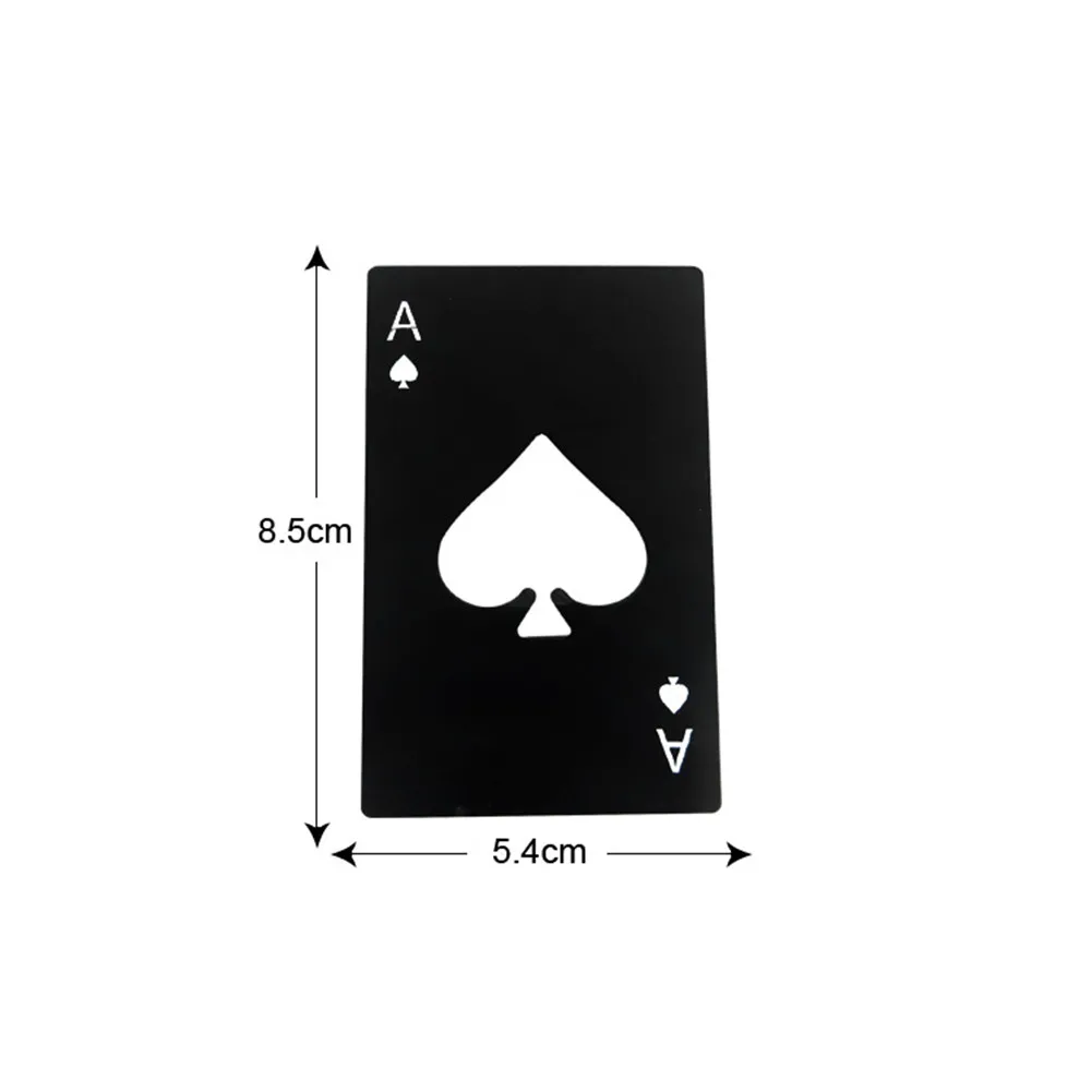 1 pcs Black Poker Bottle Opener , Stainless Steel Credit Card Size Casino Bottle Opener
1 pcs Black Poker Bottle Opener , Stainless Steel Credit Card Size Casino Bottle Opener
