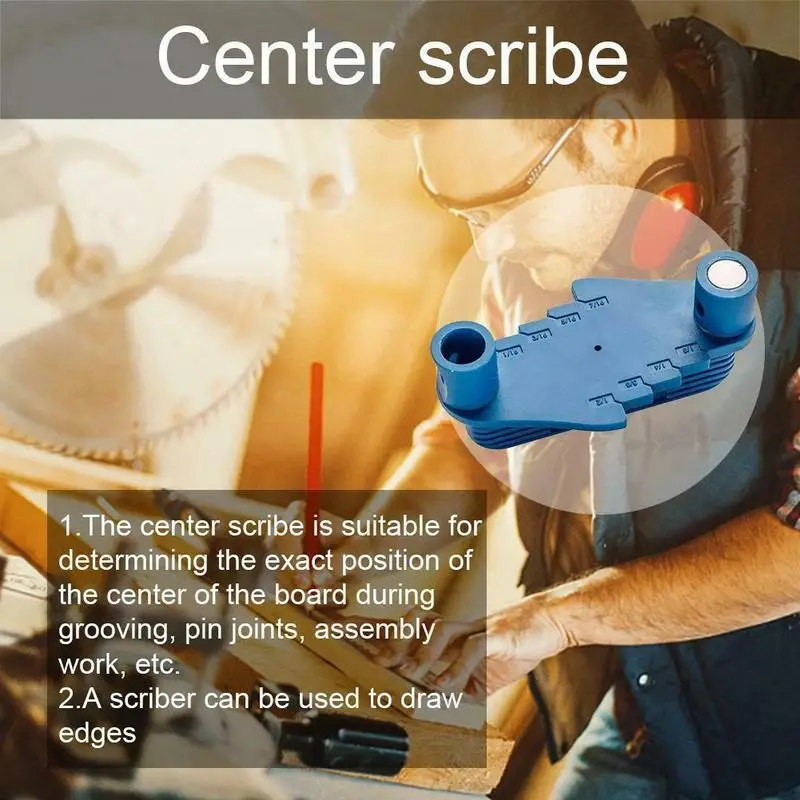 Multifunctional Scribe Center Line Gauge Woodworking Marking Accessories Tool Offset Precisely
Multifunctional Scribe Center Line Gauge Woodworking Marking Accessories Tool Offset Precisely