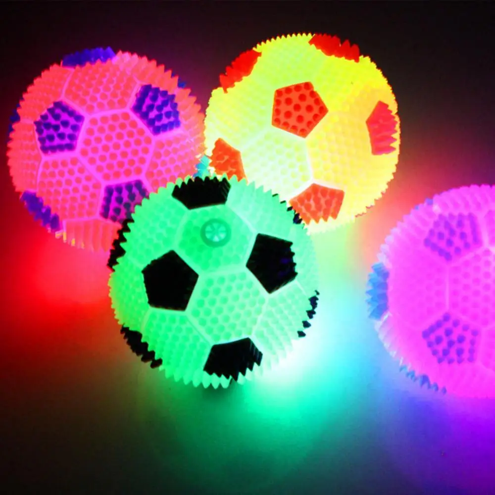 Interactive Toy Kids LED Light Bouncy Ball Flashing Soccer Glowing Football Squeaky Sound Training Dog Toys Light Bouncy Ball
Interactive Toy Kids LED Light Bouncy Ball Flashing Soccer Glowing Football Squeaky Sound Training Dog Toys Light Bouncy Ball