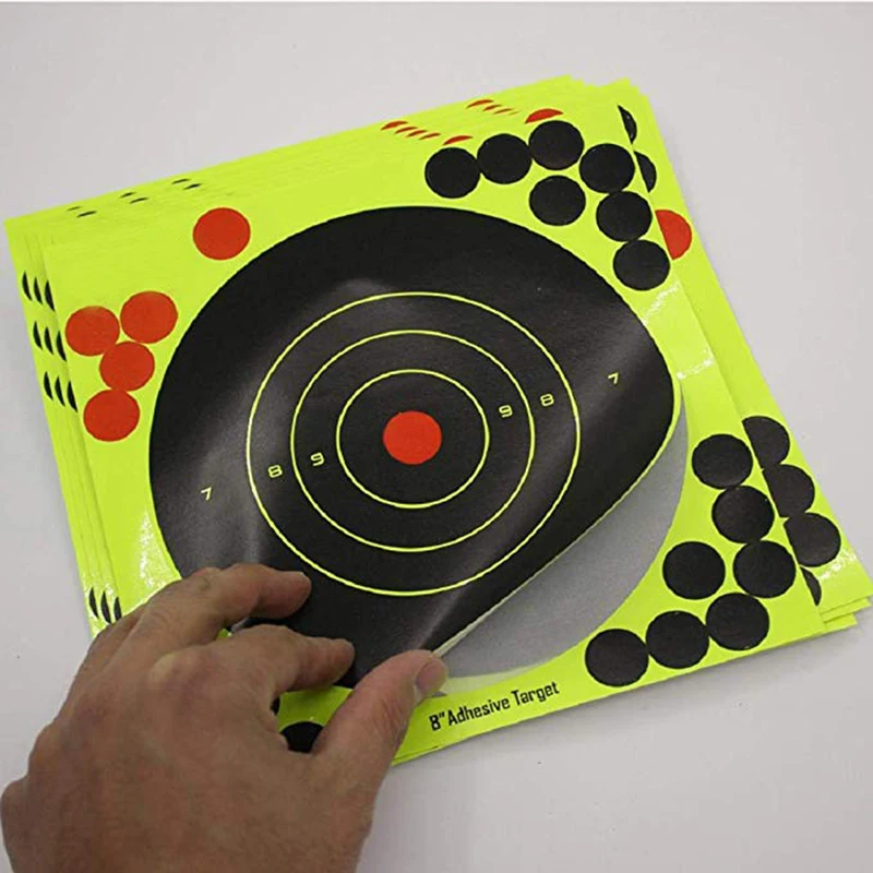 10Pcs Lot Color Splash Flower Target 8-Inch Adhesive Reactivity Target Stickers Lightweight Shoot Target Durable Reactivity Aim
10Pcs Lot Color Splash Flower Target 8-Inch Adhesive Reactivity Target Stickers Lightweight Shoot Target Durable Reactivity Aim