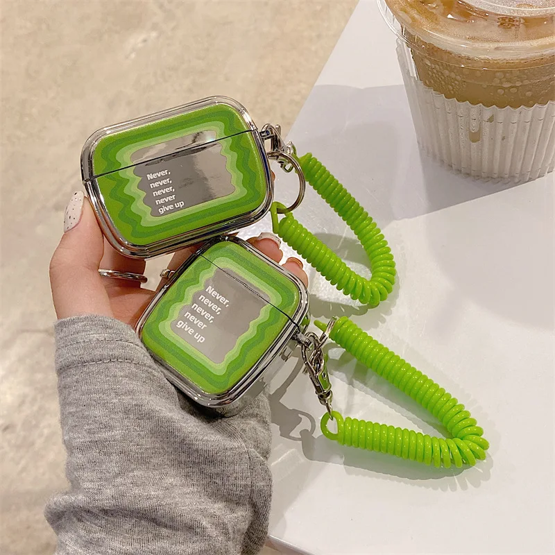 Green Mirror Apple AirPods 1 Case Airpods 2 Case Airpods Pro Case for Airpod 3 for Air Pods Pro Earphone Accessories Case
Green Mirror Apple AirPods 1 Case Airpods 2 Case Airpods Pro Case for Airpod 3 for Air Pods Pro Earphone Accessories Case