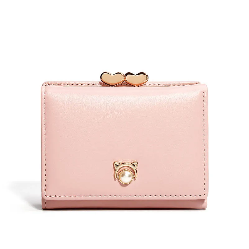 New Fashion Women Girl wallet small three fold PU leather coin wallet fresh multi-function women purse female coin purse wallet
New Fashion Women Girl wallet small three fold PU leather coin wallet fresh multi-function women purse female coin purse wallet