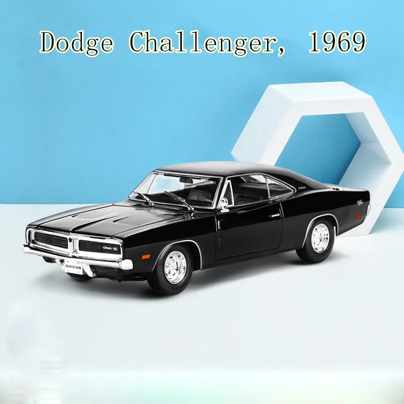 Maisto 1:18 Dodge Challenger автомобильный брелок для автомобильных ключей имитационная