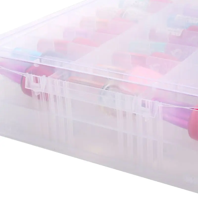 Universal Nail Polish Holder Organizer for 48 Bottles Adjustable Dividers Space X4YD
Universal Nail Polish Holder Organizer for 48 Bottles Adjustable Dividers Space X4YD