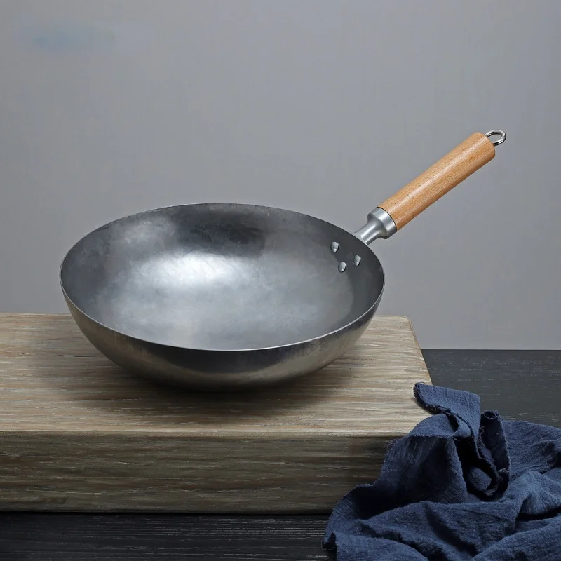 New Design Chinese Wok Traditional Wok Handmade Forging Iron Wok Wooden Handle Non Stick Gas Cookware
New Design Chinese Wok Traditional Wok Handmade Forging Iron Wok Wooden Handle Non Stick Gas Cookware