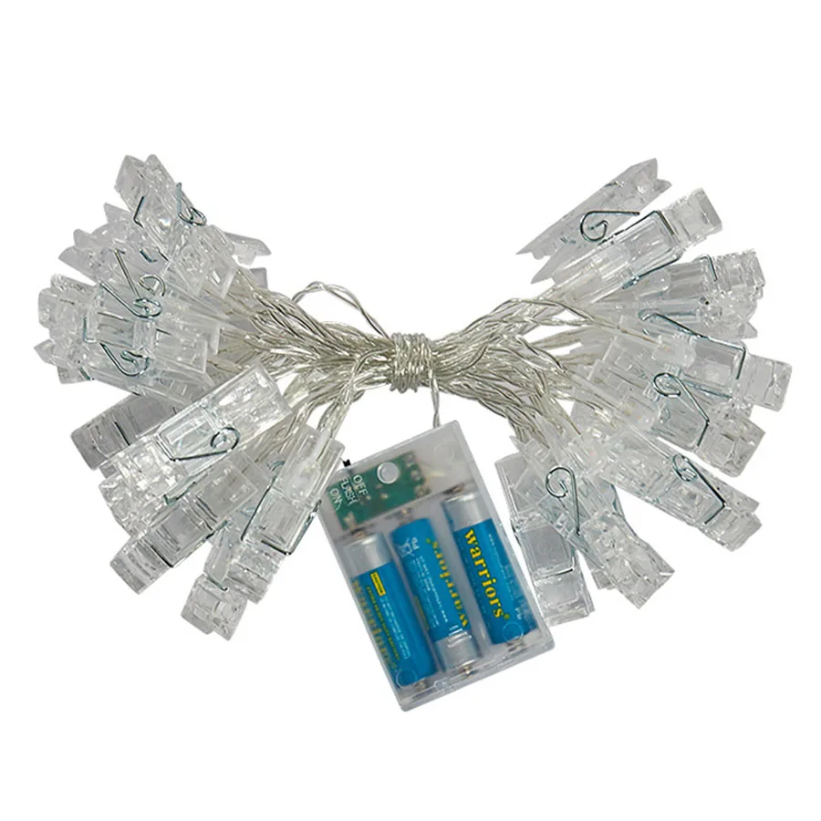 6M 40LEDS LED Fairy Light Card Photo Clip String Light Fairy Garland Light Xmas Bedroom DIY Clothespin Battery Christmas Light
6M 40LEDS LED Fairy Light Card Photo Clip String Light Fairy Garland Light Xmas Bedroom DIY Clothespin Battery Christmas Light